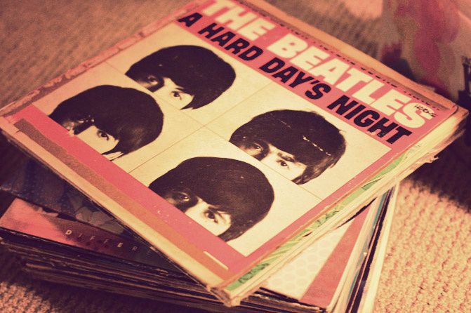 Beatles records, the Kinks, Fashion, Music