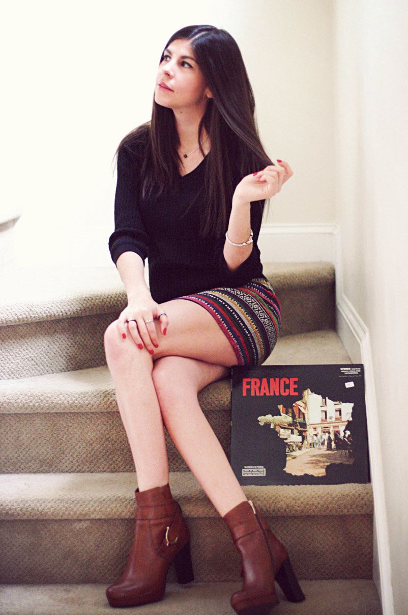 Beatles records, the Kinks, Fashion, Music
