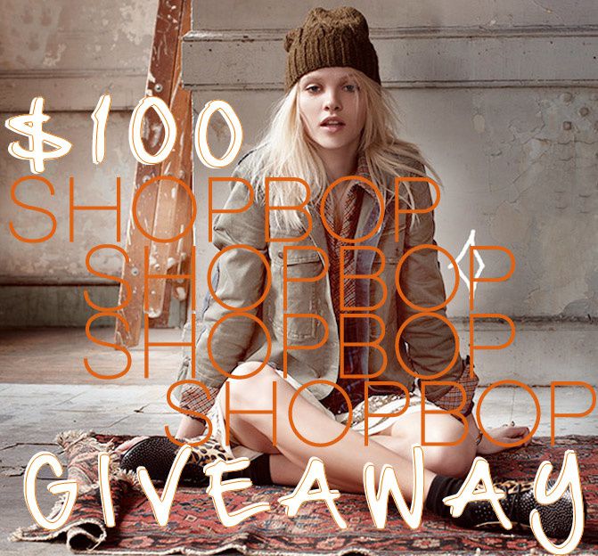 Shopbop Giveaway, Fashion