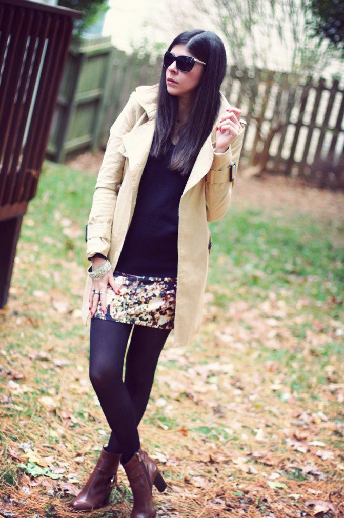 Trench Coat Fashion, Ankle boots, Romwe, La Canadienne, Outfit