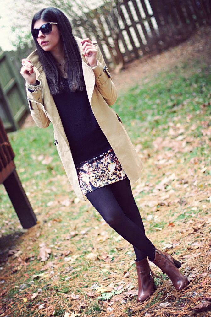 Trench Coat Fashion, Ankle boots, Romwe, La Canadienne, Outfit