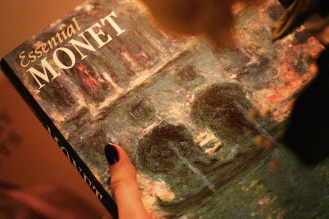 Christmas, Monet Coffee Table Book