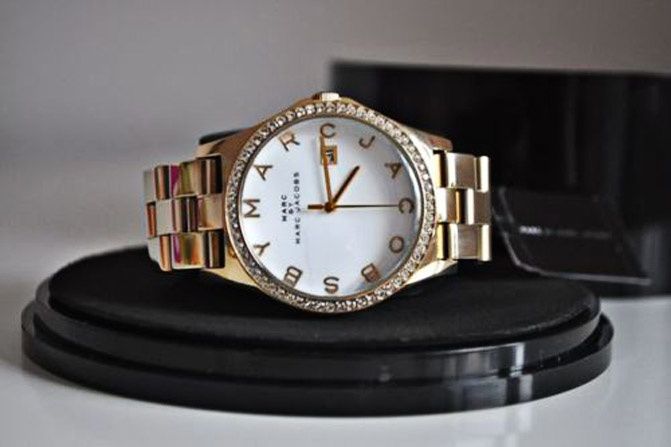 Marc by Marc Jacobs gold watch Henry, Fashion