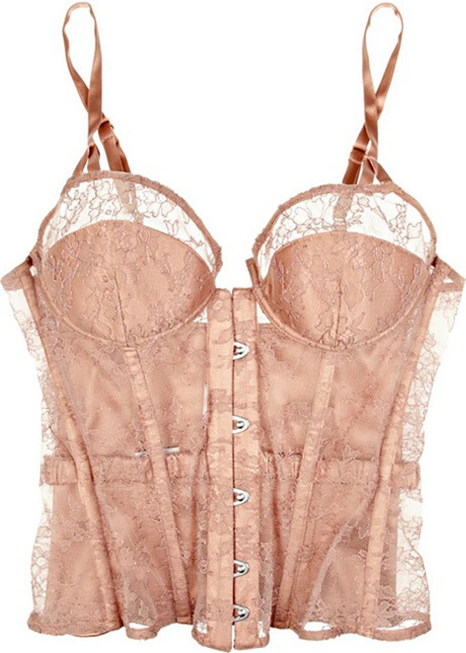 lace bustier fashion
