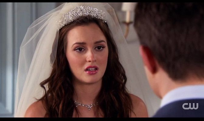 gossip girl wedding blair waldorf, weddings, fashion