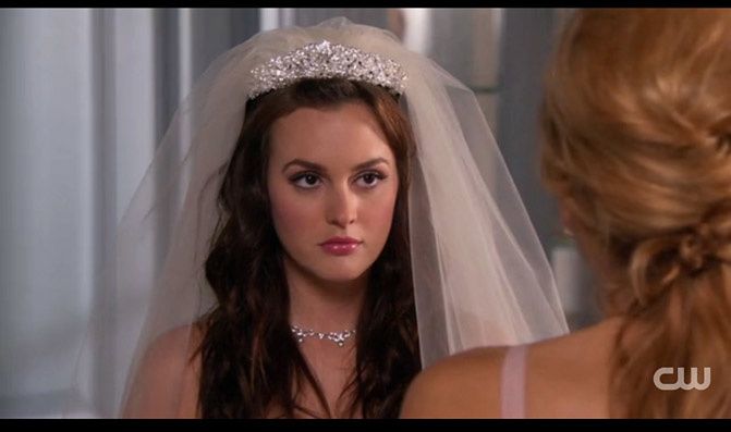 gossip girl wedding blair waldorf, weddings, fashion