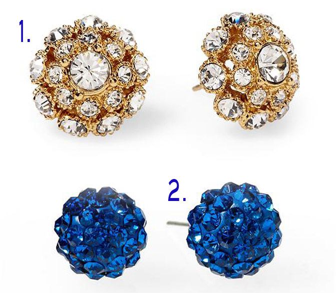 stud earrings, diamond earrings, fashion