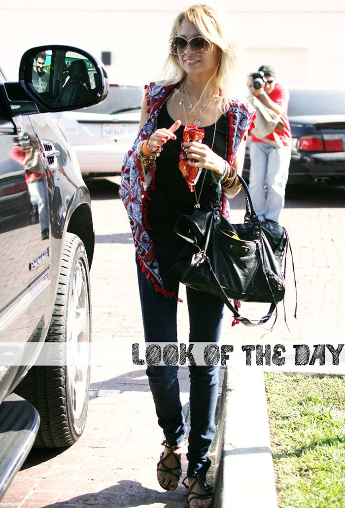 Nicole Richie Style, Fashion, Balenciaga bags, Nicole Richie Balenciaga