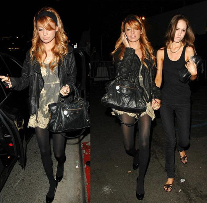 Nicole Richie Style, Fashion, Balenciaga bags, Nicole Richie Balenciaga