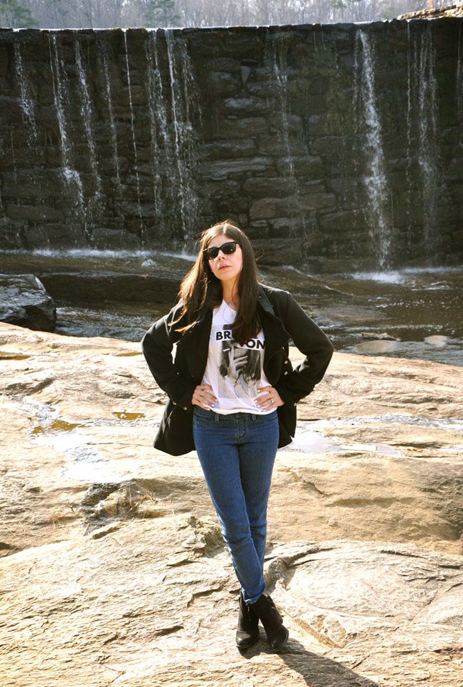brixton tee, the kinks, topshop ambush ankle boots, fashion