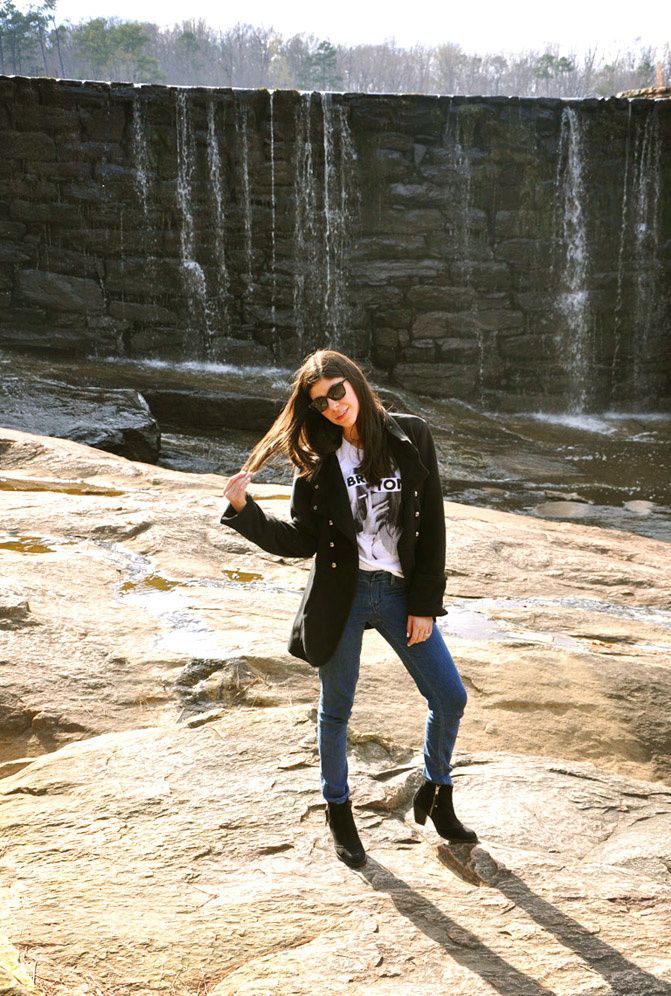 brixton tee, the kinks, topshop ambush ankle boots, fashion