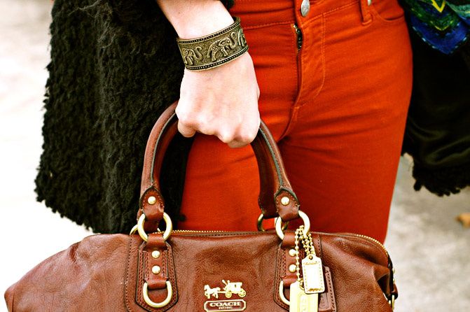 zara ankle boots, zebra scarf, coach sabrina bag, fashion outfit