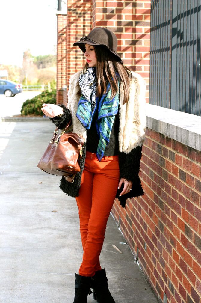 zara ankle boots, zebra scarf, coach sabrina bag, fashion outfit