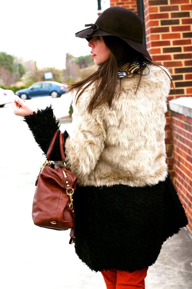 zara ankle boots, zebra scarf, coach sabrina bag, fashion outfit