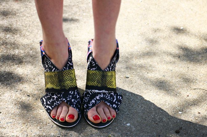 short shorts, zara tribal sandals, balenciaga bag