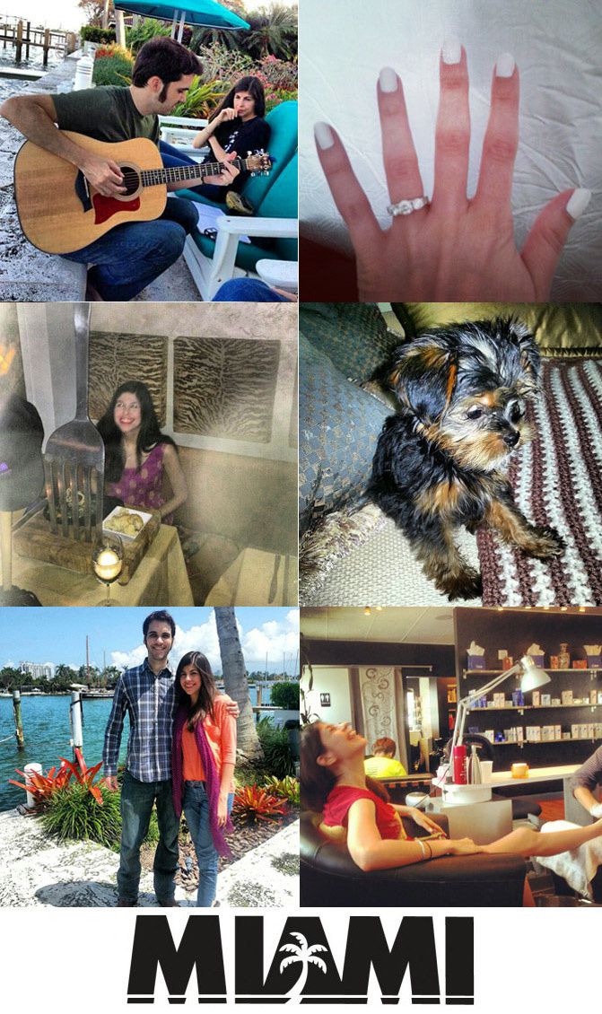 Miami Beach fashion, instagram fashionchalet, yorkshire terrier puppy
