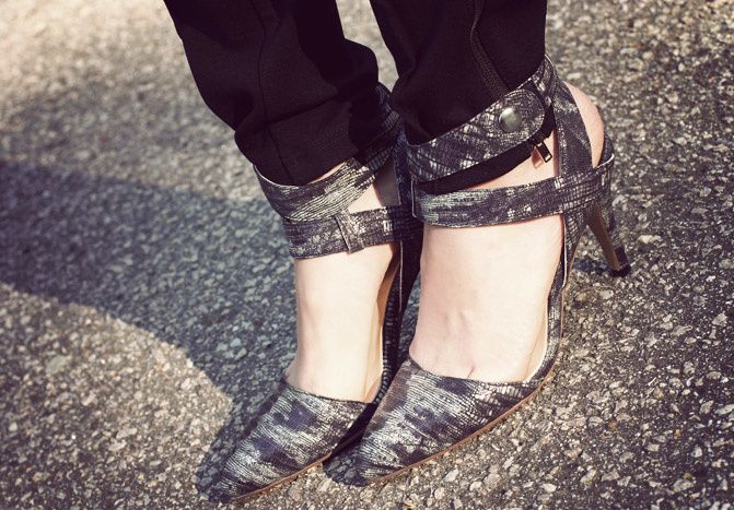 snake print ankle strap shoes, fashion