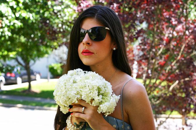 polka dot strapless dress, wedding dress, fashion, line and dot dress, zara white sandals