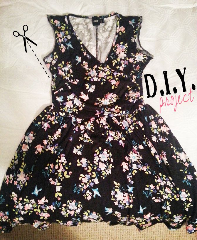 asos floral dress, DIY dress, wrap dress, fashion