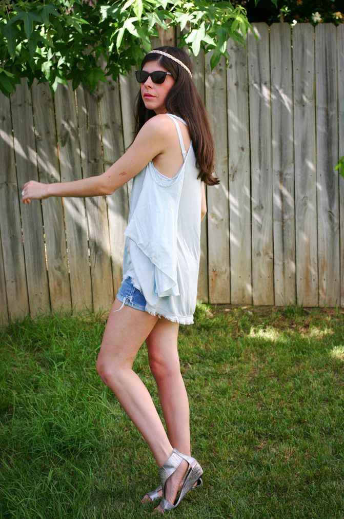 Grecian flowy top by SiHo, Grecian sandals, Fashion, Outfit