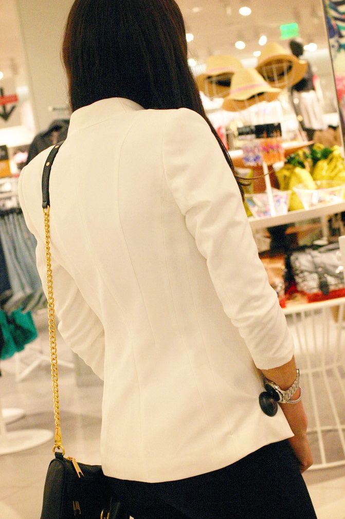 White Blazer H&M, Fashion, Outfit