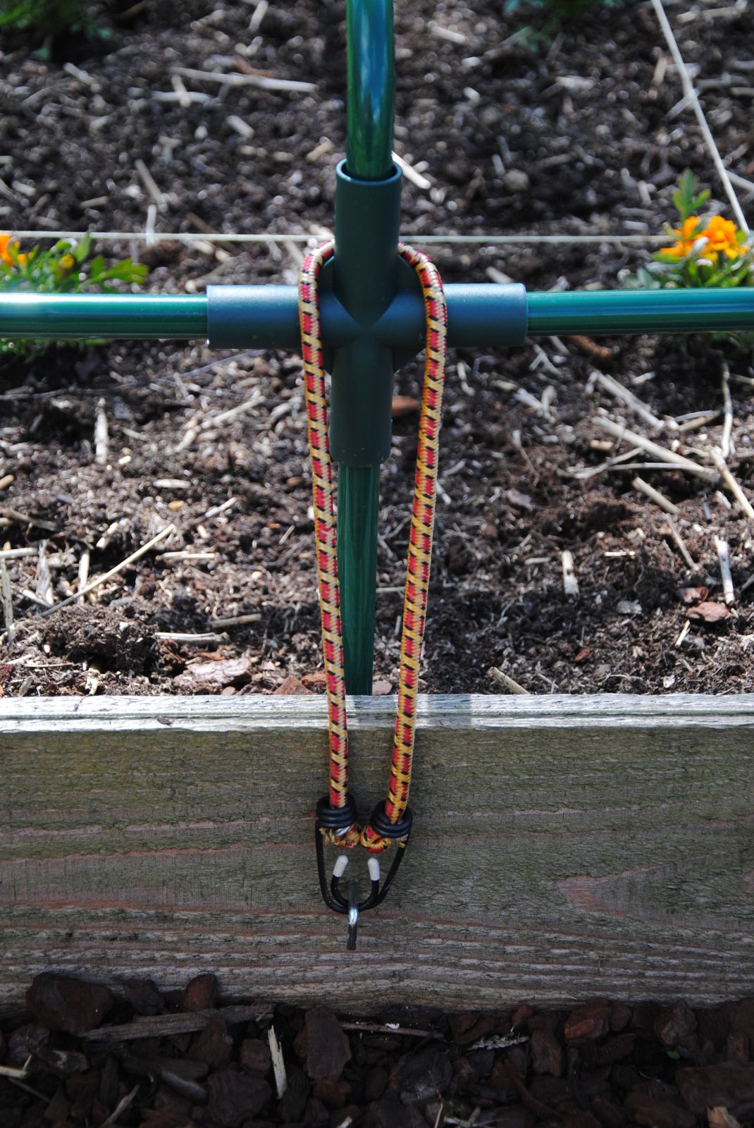 Petite serre sur carré de potager l'oasis de vignamont