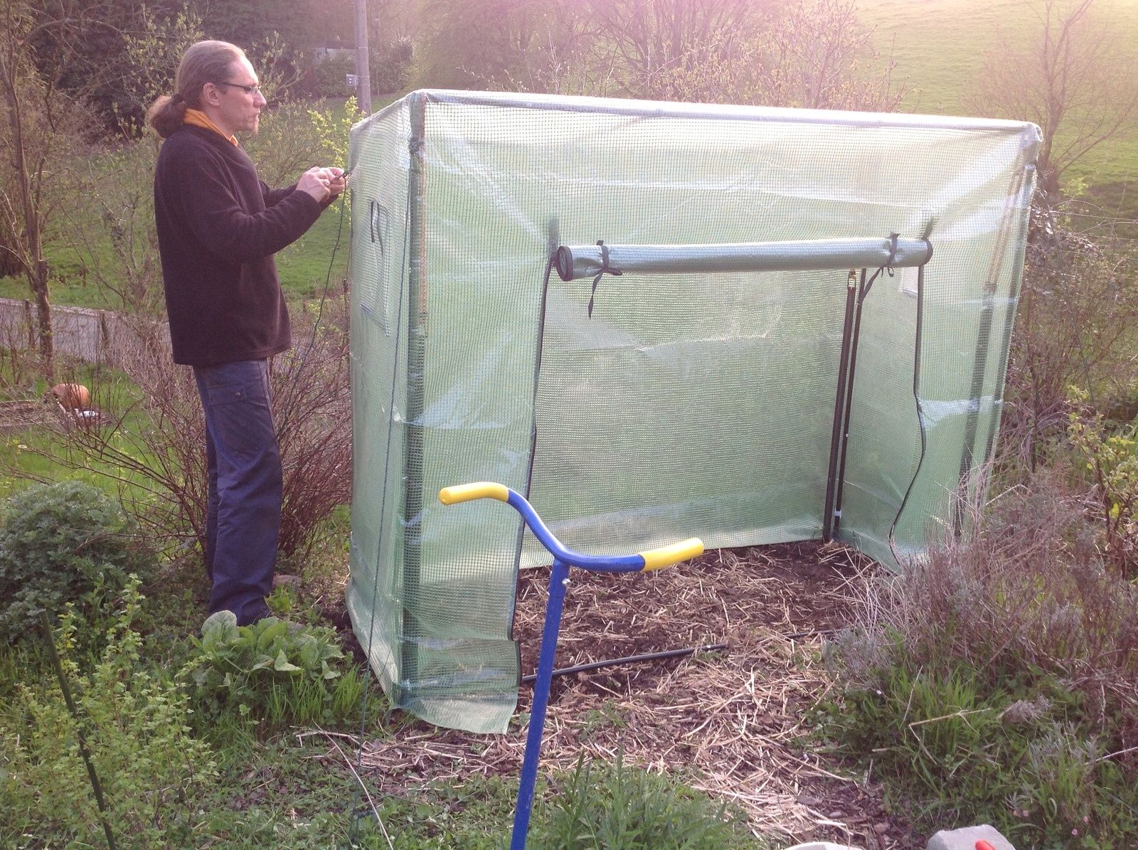 Petite serre à tomates l'oasis de vignamont