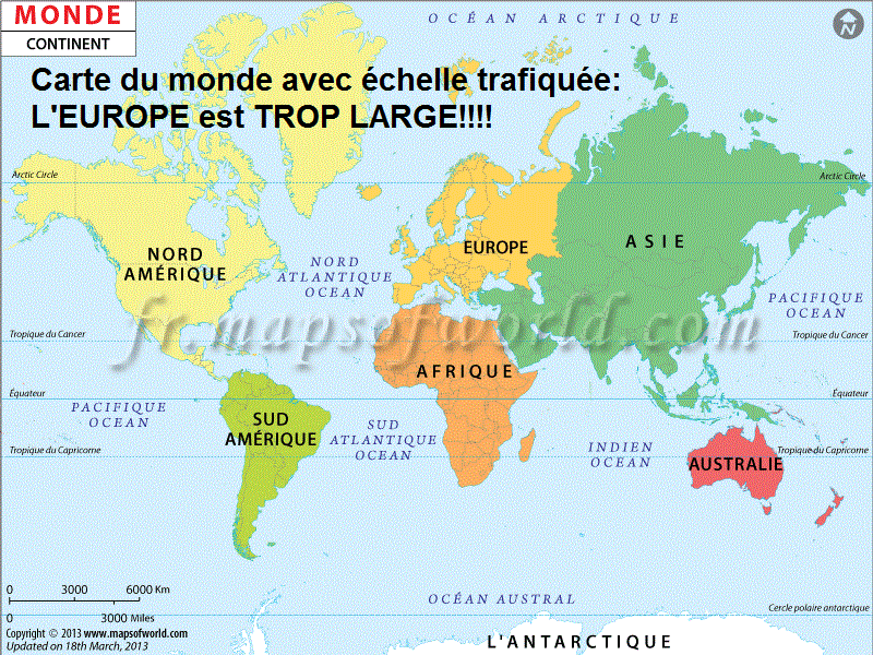 Carte Du Monde A La Vrai Echelle Carte Du Monde à L échelle | My blog