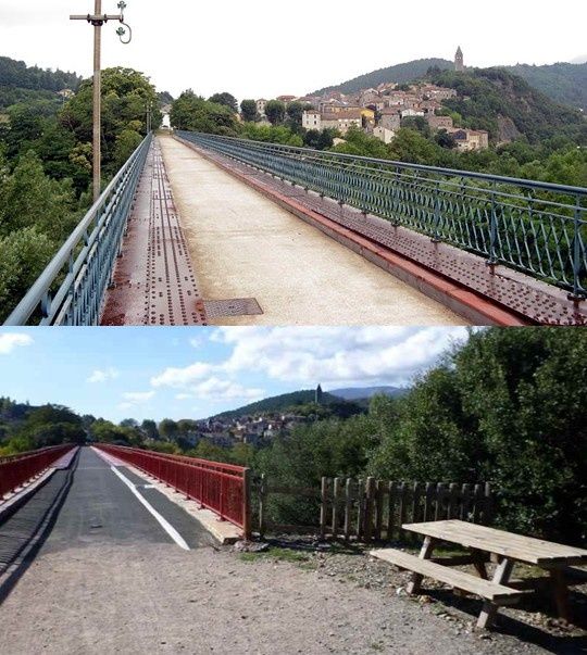Refait à neuf et pour très cher, ce petit viaduc rouge qu’Eiffel n’a jamais fait.