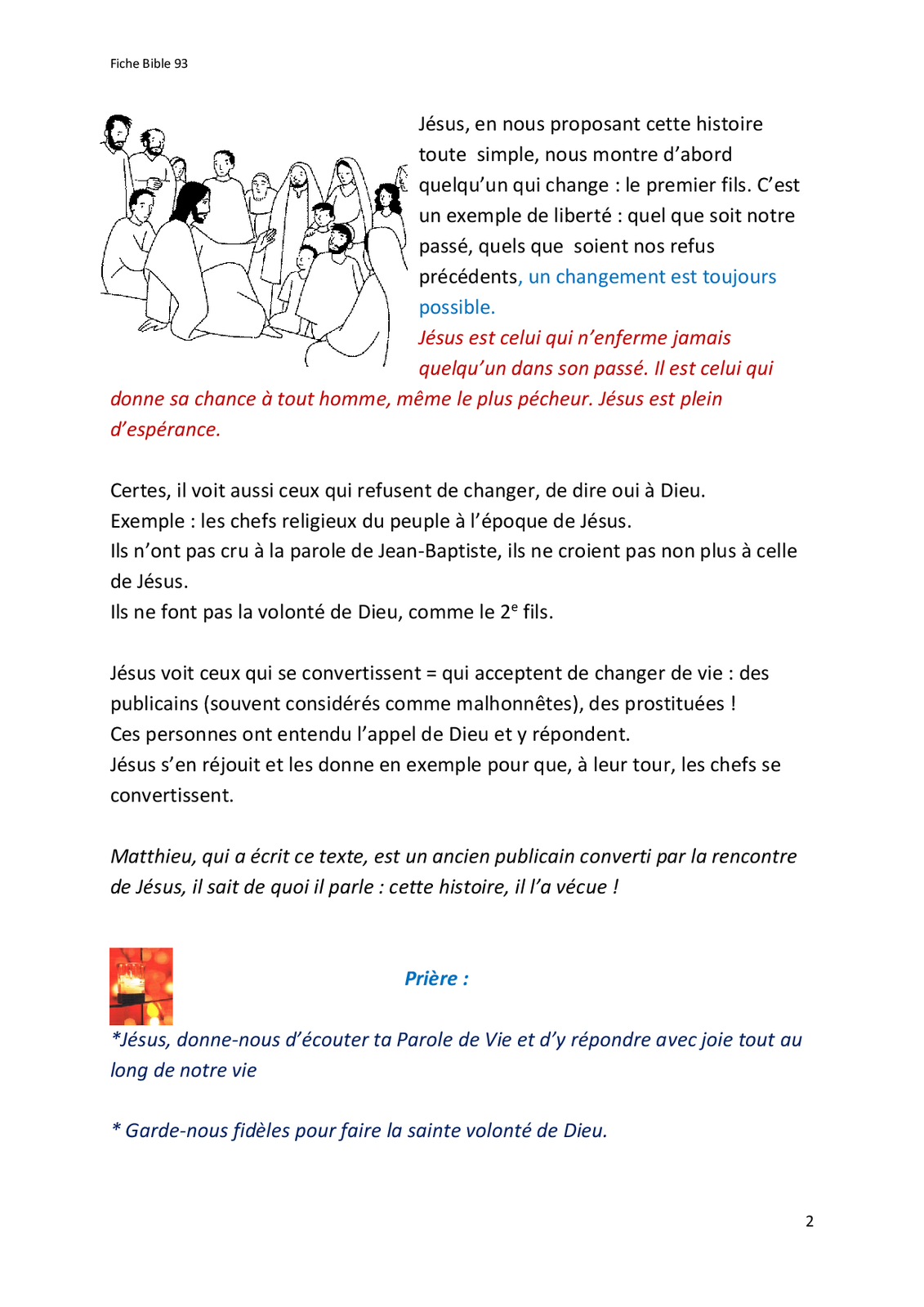 exemple fiche rencontre