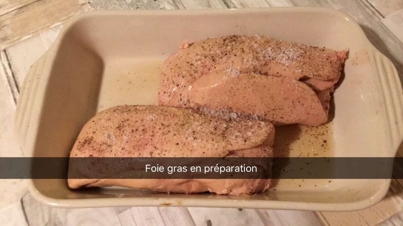 Foie gras au thermomix 