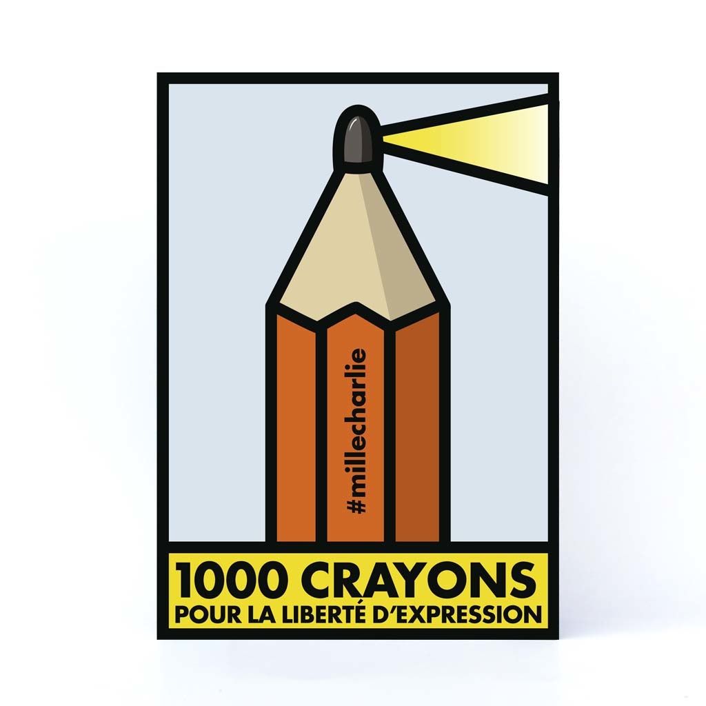 1000 crayons pour la liberté ...