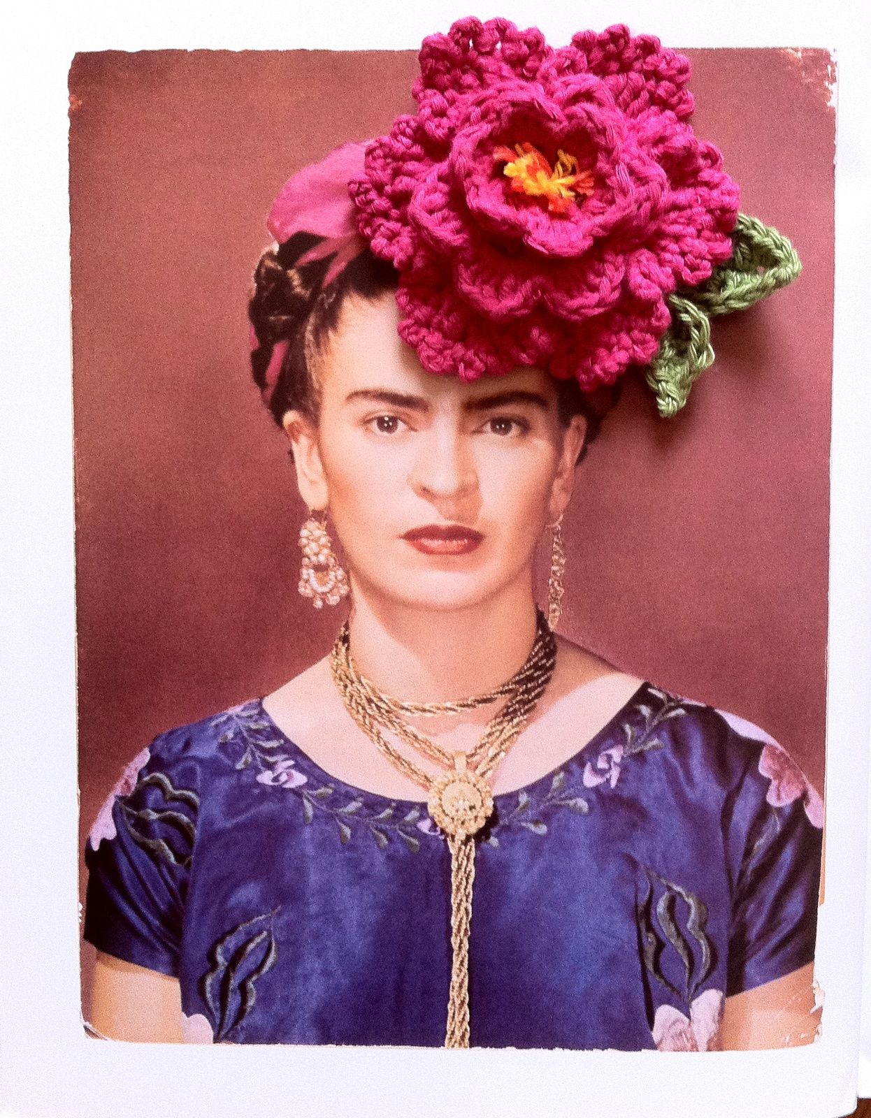 Sc N° 210....la fleur de Frida ...