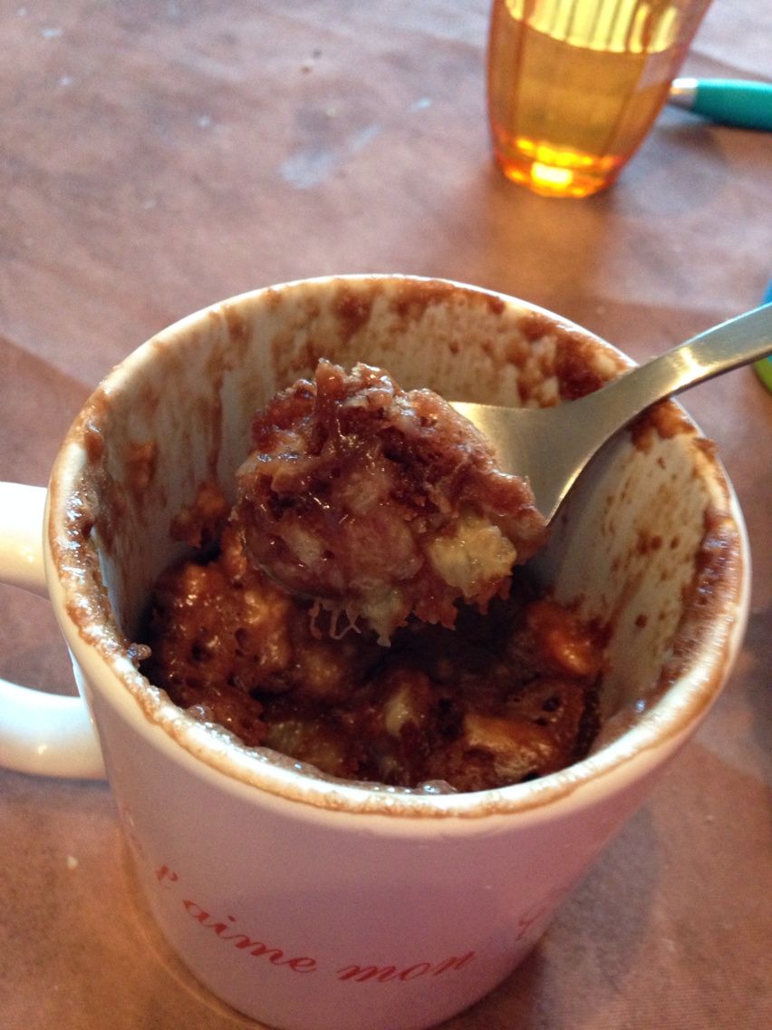Mug Cake Chocolat Au Lait Banane Mug Cake Chocolat Au Lait Banane