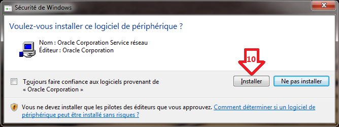 Téléchargement et installation de VirtualBox