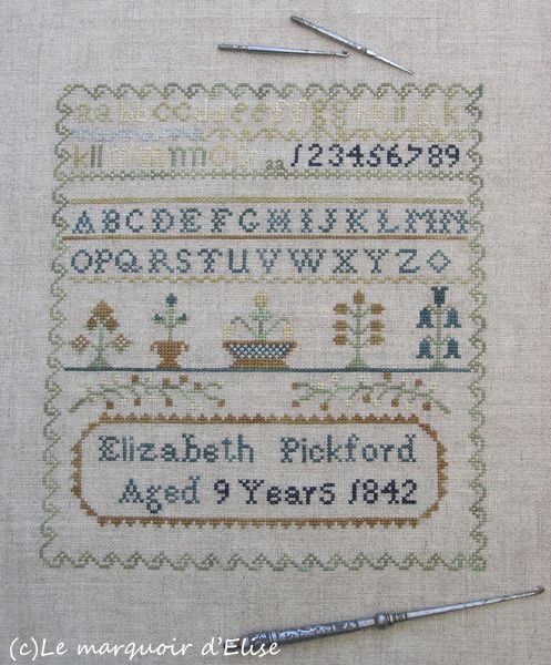 Elizabeth Pickford, 1842