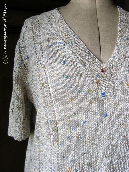 Pull coton et lin pour l'été, n° 2