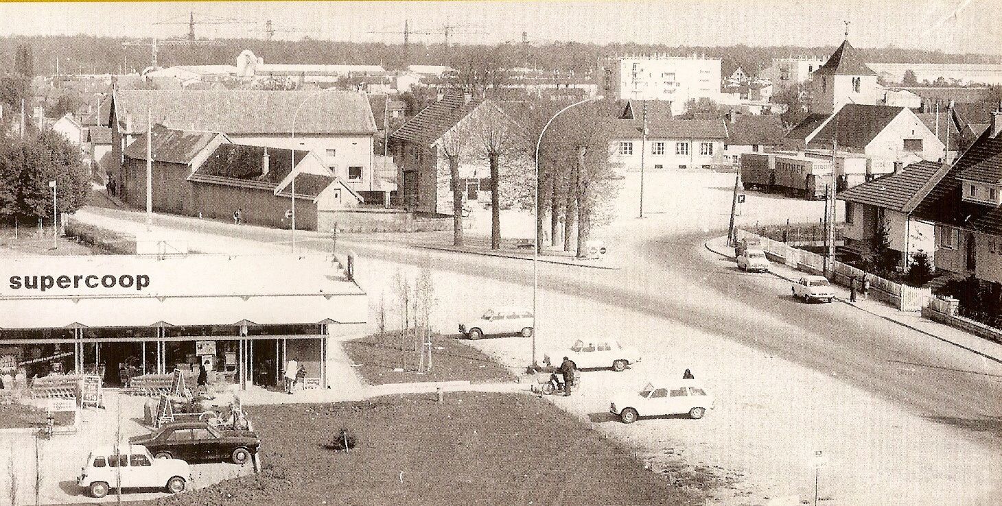 Entrée de la ville en 1975