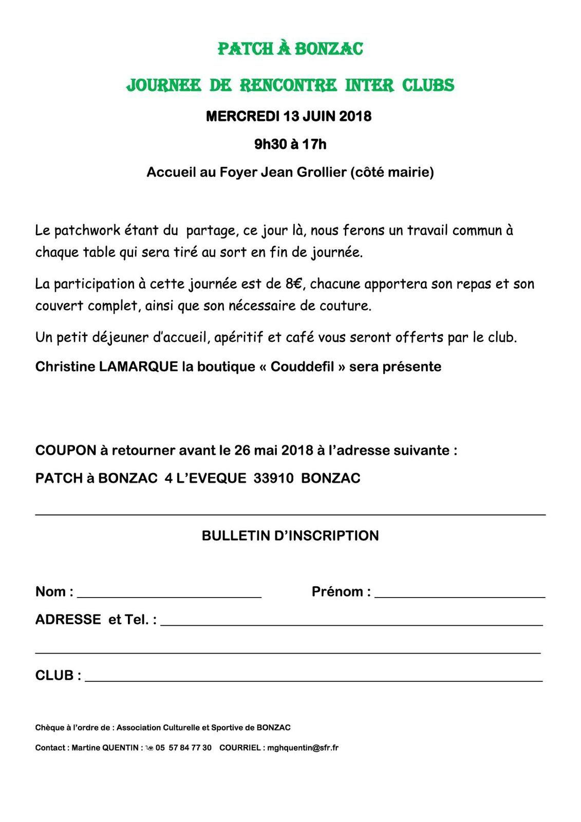 club rencontre 33