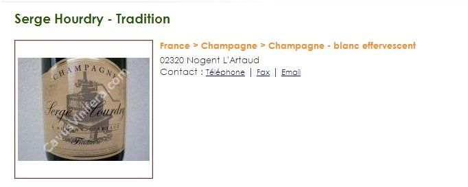 champagne hourdry