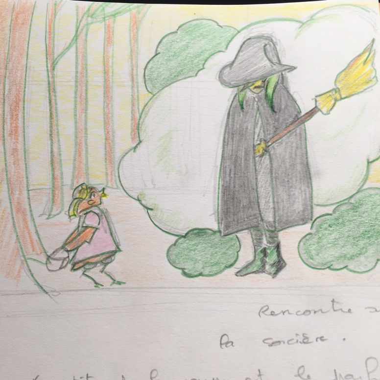Rencontre Avec Une Sorciere 1 Les Illus De Cilmus