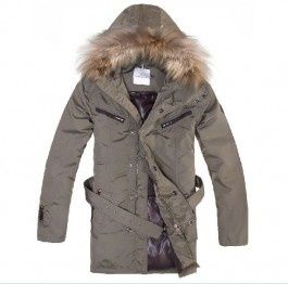 moncler long coat with fur hood