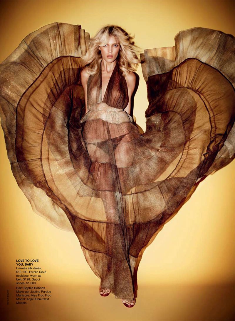 Fashion model, fashion editorial, Anja Rubik, Style inspiration