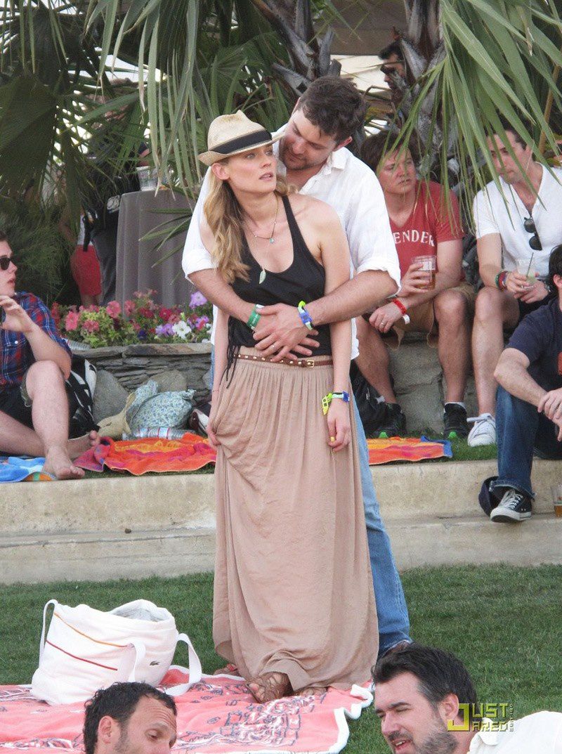 Isabel Lucas with Angus Stone, Diane Kruger with Joshua Jackson, Coachella 2011, Fashion