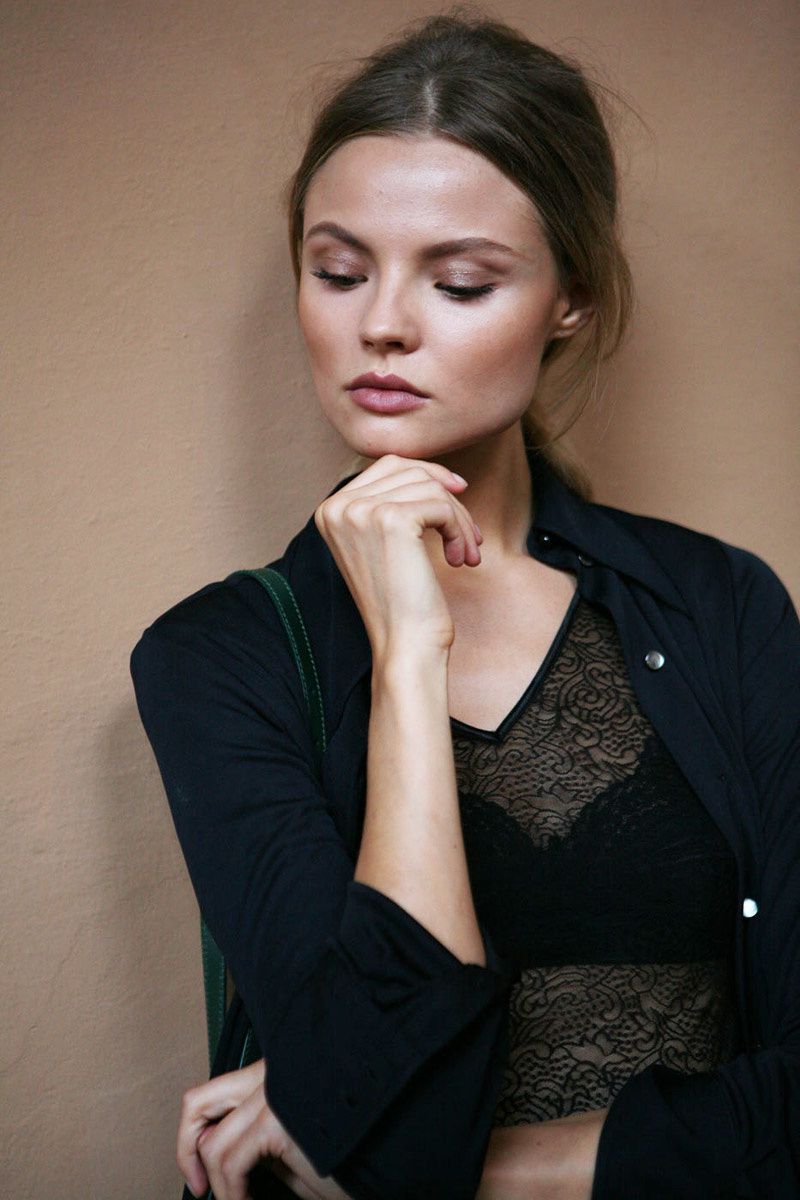 Fashion Model Magdalena Frackowiak, Fashion editorials, Style inspiration, Fashion photography, Long hair
