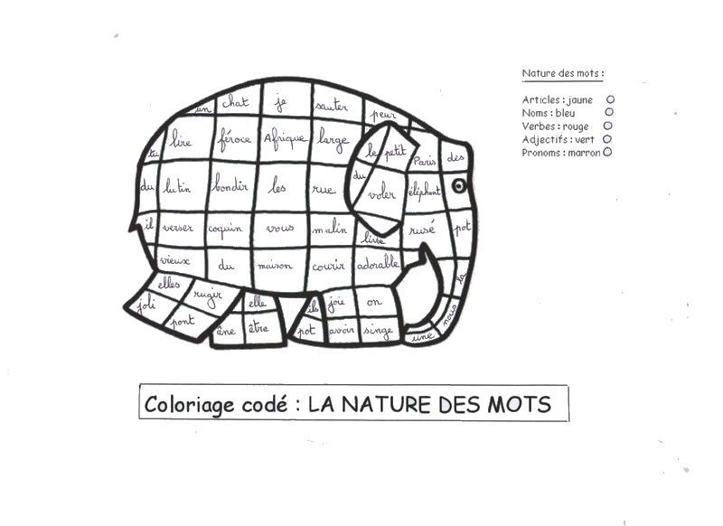 coloriage magique  La Classe de Myli Breizh