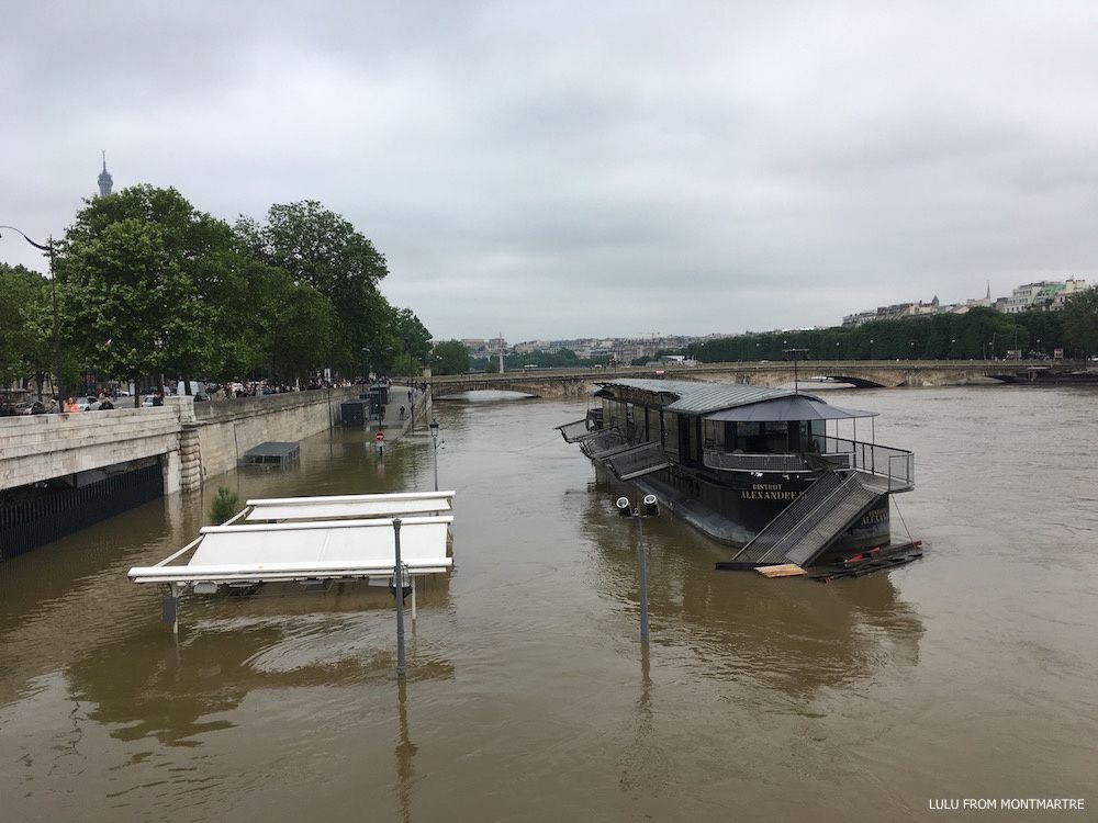 Le jour où j'ai vu la Seine en crue