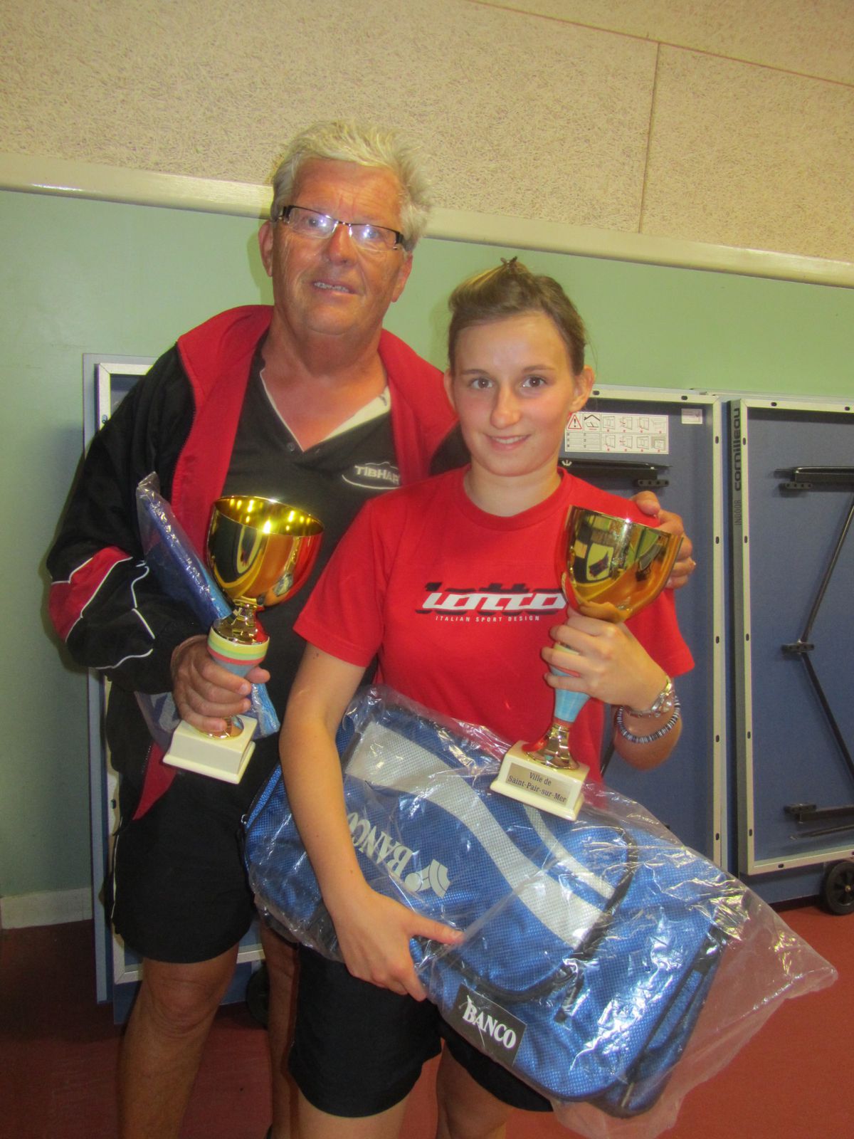 Joël Lebigot lauréat du dernier tournoi Joa Casino - Saint Pair  Bricqueville Tennis de Table