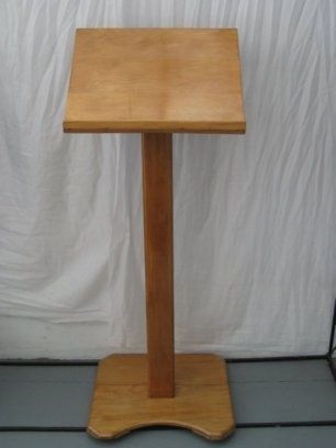 wood lectern plans