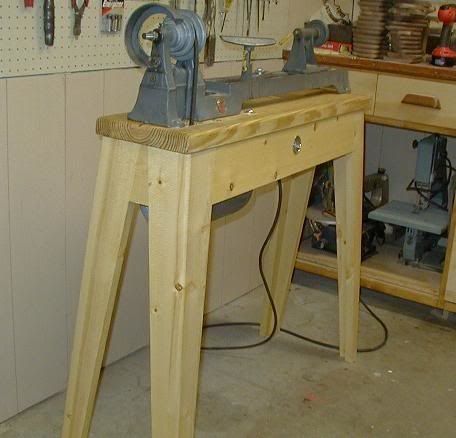 Wood Lathe Bench Plans Jasshoinac